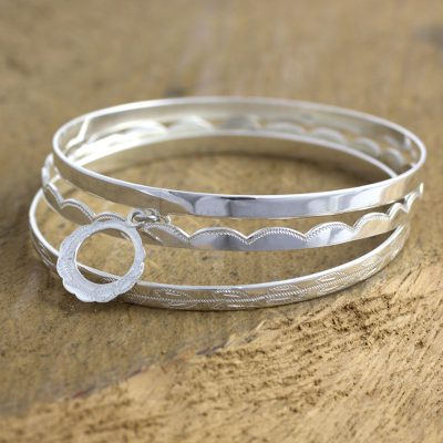 sterling silver bangles