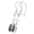 Jade dangle earrings, 'Love Poem' - Jade dangle earrings (image 2b) thumbail