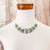 Jade pendant necklace, 'Light Green Uniqueness' - Artisan Crafted Jade Jewelry in a Sterling Silver Necklace (image 2c) thumbail