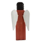 Wood sculpture, 'Chichicastenango Guardian Angel' - Hand Crafted Wood Religious Sculpture from Guatemala