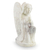 Marble sculpture, 'Angel in Prayer' - Central American Marble Angel Sculpture