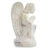 Marble sculpture, 'Angel in Prayer' - Central American Marble Angel Sculpture