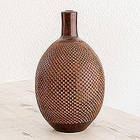 Ceramic decorative vase, Natural Geometry