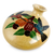 Ceramic decorative vase, 'Cashew Garden' - Hand Painted Terracotta Vase from Nicaragua (image 2a) thumbail