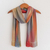 Rayon scarf, 'Solola Afternoon' - Rayon Scarf Woven by Hand thumbail