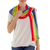 Rayon scarf, 'Solola Rainbow' - Hand Woven Rayon Scarf (image 2b) thumbail