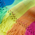 Rayon scarf, 'Solola Rainbow' - Hand Woven Rayon Scarf (image 2d) thumbail