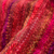 Rayon chenille shawl, 'Crimson Fantasy' - Guatemalan Handcrafted Rayon Chenille Shawl (image 2f) thumbail