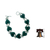 Light green jade heart bracelet, 'Love Immemorial' - Heart Shaped Jade Sterling Silver Link Bracelet (image 2j) thumbail