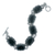 Jade link bracelet, 'Zinnia' - Artisan Crafted Jade and Sterling Silver Bracelet (image 2b) thumbail