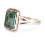 Jade cocktail ring, 'Life Divine' - Jade Artisan Crafted Ring