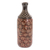Ceramic decorative vase, 'Floral Chess' - Hand Crafted Ceramic Bottle Vase from Nicaragua (image 2a) thumbail