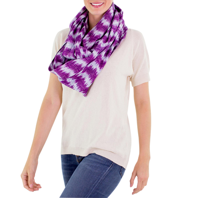 Infinity-Schal aus Baumwolle - Handgefertigter Infinity-Schal aus Baumwolle