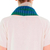 Cotton infinity scarf, 'Verdant Comalapa Breeze' - Green Beige Handcrafted Cotton Infinity Scarf (image 2c) thumbail