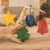 Recycled paper ornaments, 'Joyous Christmas' (set of 4) - Handcrafted Recycled Paper Christmas Ornaments (set of 4) (image 2) thumbail
