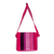 Cotton messenger bag, 'Luscious Purple' - Handcrafted Cotton Messenger Bag Lined (image 2c) thumbail