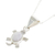 Lilac jade pendant necklace, 'Lilac Marine Turtle' - Artisan Crafted Lilac Jade Turtle Necklace (image 2c) thumbail