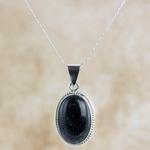 Reversible jade pendant necklace, 'Dark Green Toucan' - Artisan Crafted Dark Green Jade Reversible Necklace