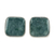 Jade button earrings, 'Life Divine' - Jade Jewelry Artisan Crafted Earrings thumbail