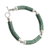 Jade link bracelet, 'Natural Connection' - Artisan Crafted Green Jade Link Bracelet (image 2b) thumbail