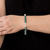 Jade link bracelet, 'Natural Connection' - Artisan Crafted Green Jade Link Bracelet (image 2c) thumbail