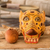Wood mask, 'Yellow Maya Jaguar' - Artisan Crafted Yellow Jaguar Mask (image 2j) thumbail