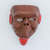 Wood mask, 'Maya Spider Monkey' - Collectible Hand-carved Wood Mask (image 2) thumbail