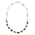 Jade and quartz pendant necklace, 'Jocotenango Rainbow' - Sterling Silver Necklace with Multicolor Jade and Quartz thumbail