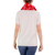 Cotton infinity scarf, 'Ruby Maya' - Red White Patterned Infinity Scarf in Hand Woven Cotton (image 2c) thumbail