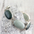 Jade link bracelet, 'From the Queen' - Light Green and Forest Green Jade and Silver Bracelet (image 2) thumbail