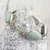 Jade link bracelet, 'From the Queen' - Light Green and Forest Green Jade and Silver Bracelet (image 2c) thumbail