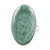 Jade cocktail ring, 'Shades of Green' - Handcrafted Minimalist Forest Green Jade and Silver Ring (image 2c) thumbail