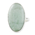 Jade cocktail ring, 'Pale Green Tonalities' - Handcrafted Minimalist Light Green Jade and Silver Ring (image 2c) thumbail