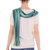 Rayon scarf, 'Iridescent Emerald' - Hand Woven Bamboo fibre Scarf in Light and Dark Green (image 2b) thumbail
