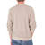 Men's cotton pullover sweater, 'Sporting Elegance' - Men's Beige Cotton Pullover Sweater from Guatemala (image 2c) thumbail