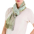 Rayon chenille scarf, 'Aqua Mist' - Maya Backstrap Handwoven Aqua Chenille Scarf (image 2a) thumbail