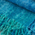 Rayon chenille scarf, 'Radiant Lagoon' - Blue Backstrap Loom Woven Chenille Scarf (image 2f) thumbail