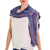 Rayon chenille scarf, 'Highland Jacaranda' - Artisan Crafted Purple Chenille Scarf from Guatemala (image 2b) thumbail