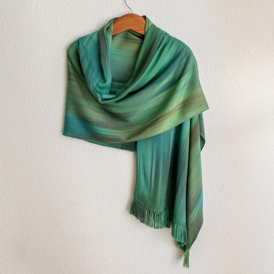 Rayon shawl, Peaceful