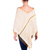 Cotton poncho, 'Maize Kernels' - Handwoven Cotton Poncho with Crochet Trim from Guatemala (image 2c) thumbail