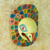 Wood mask, 'Guacamaya' - Colorful Hand Carved Pinewood Macaw Wall Mask from Guatemala thumbail