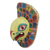 Wood mask, 'Guacamaya' - Colorful Hand Carved Pinewood Macaw Wall Mask from Guatemala (image 2c) thumbail