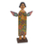 Wood sculpture, 'Angel of Freedom' - Rustic Pinewood Angel Sculpture Hand Carved Christian Art (image 2a) thumbail