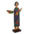 Wood sculpture, 'Angel of Night' - Artisan Crafted Pinewood Angel Sculpture from Guatemala (image 2b) thumbail