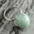 Jade single stone ring, 'Maya Royal' - Fair Trade Sterling Silver and Jade Artisan Crafted Ring (image 2) thumbail