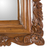 Espejo, 'beatriz' - espejo de pared de madera tallada de estilo colonial guatemalteco
