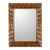 Mirror, 'Rolling Waves' - Artisan Crafted Sustainable Wood Wall Mirror from Guatemala