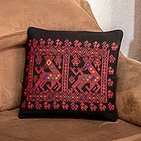 Cotton cushion cover, Red Maya Deer