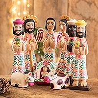 Featured review for Wood nativity scene, Holy Gifts (set of 10)