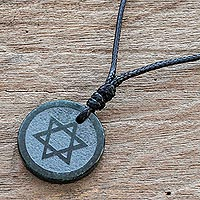 Featured review for Jade pendant necklace, Magen David